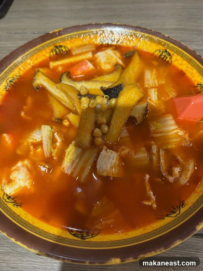 Spicy Noodle Soup