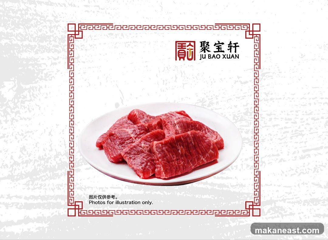 Raw Beef Slices