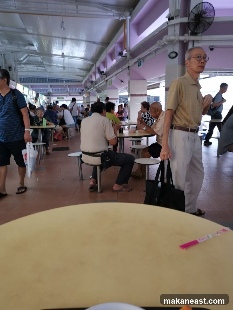 Hawker Centre Dining Area