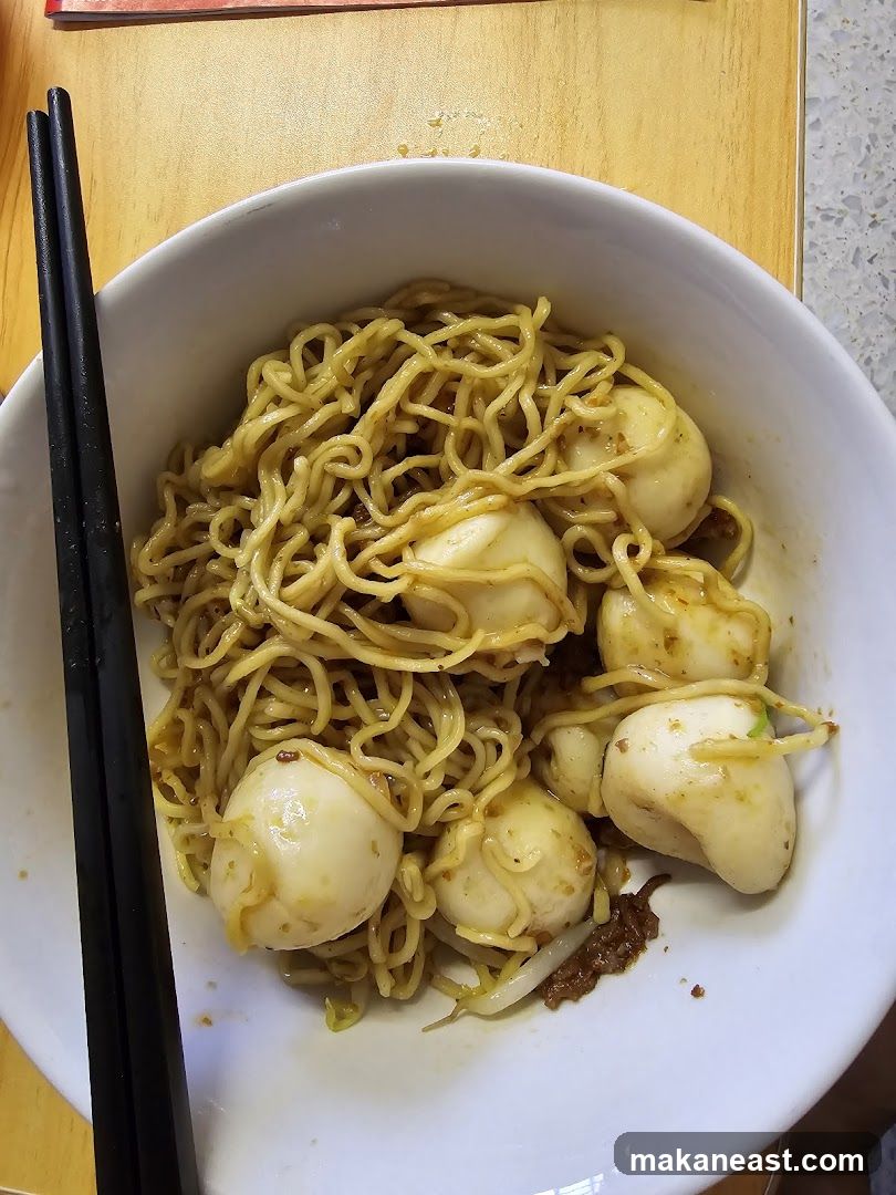 Noodles with Fish Balls