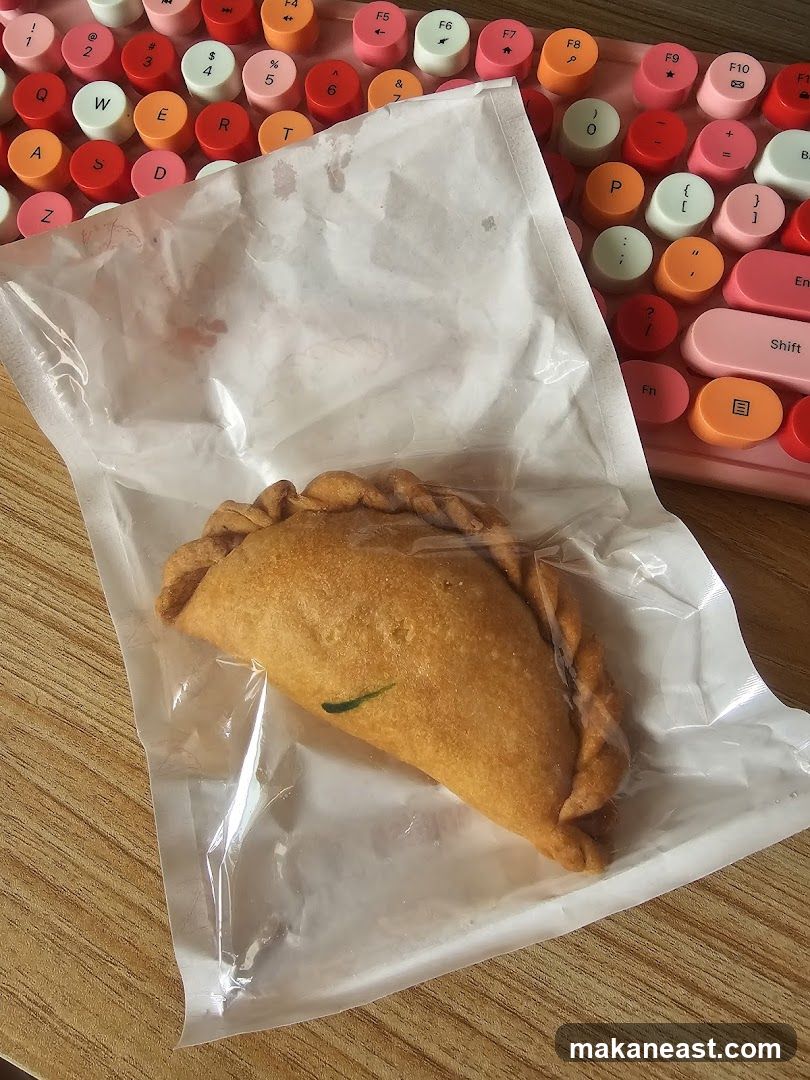 Pastry on a keyboard
