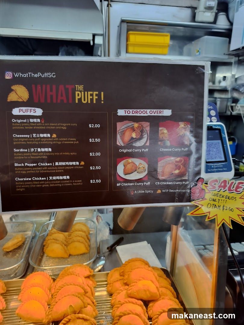 What The Puff Menu