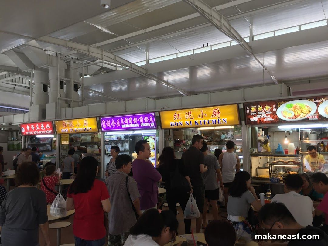 Food Stalls in a Market