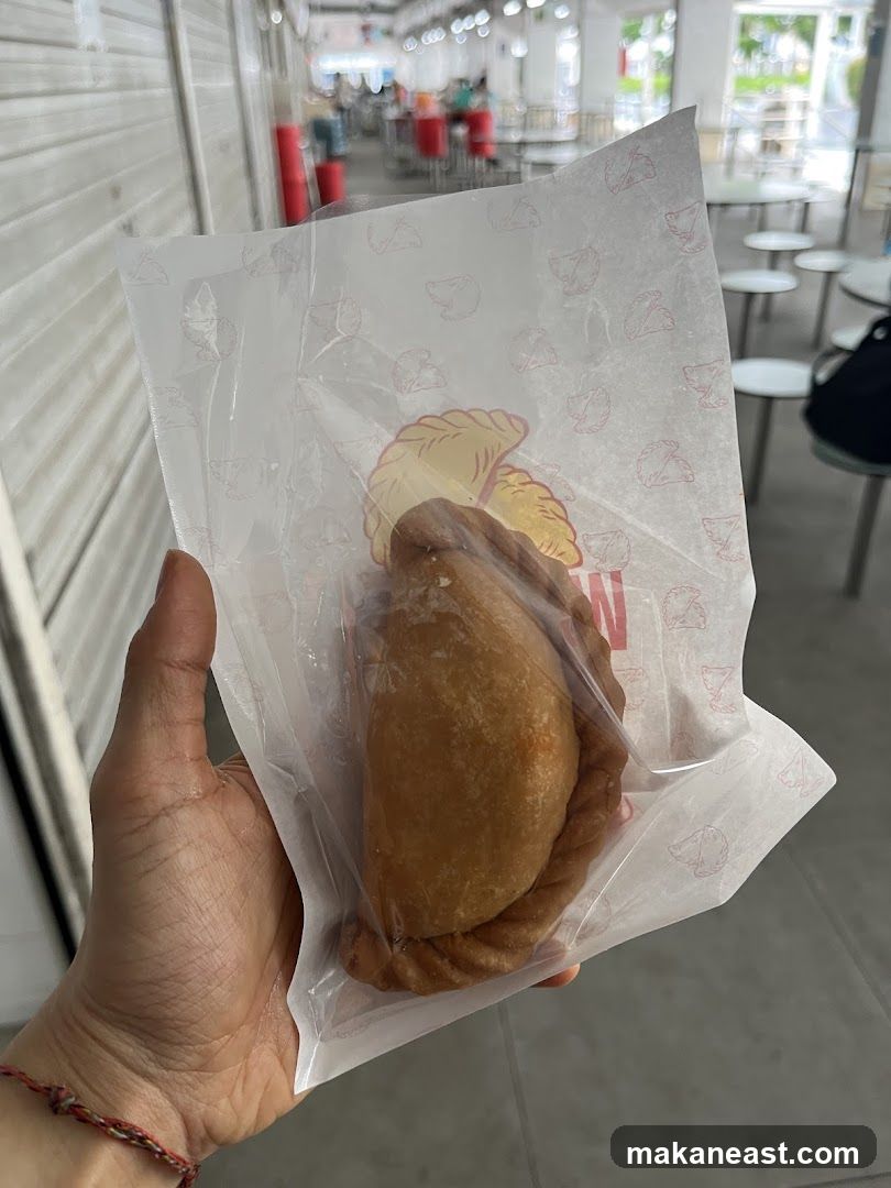 Curry Puff in Packaging