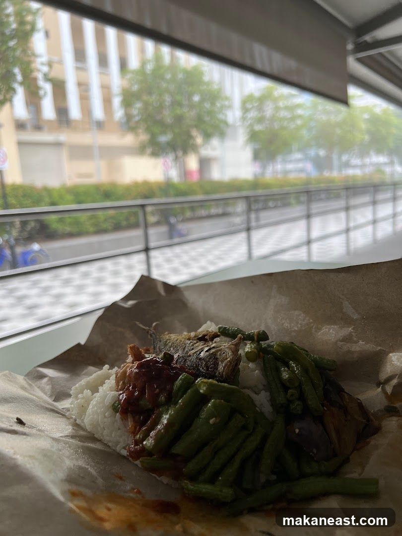 Nasi Lemak with Fried Fish