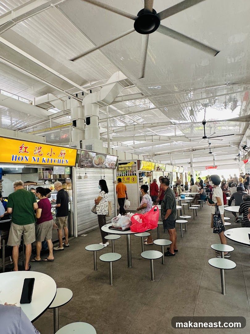 Busy Food Court