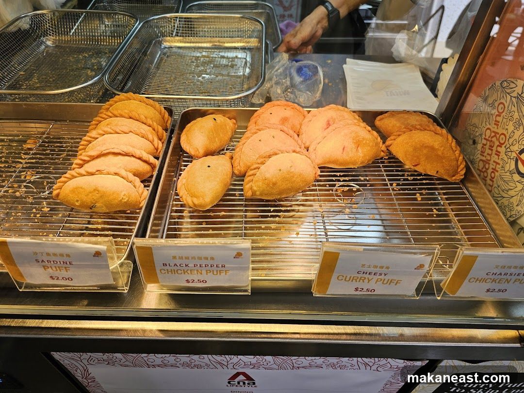 Fried Pastries Display