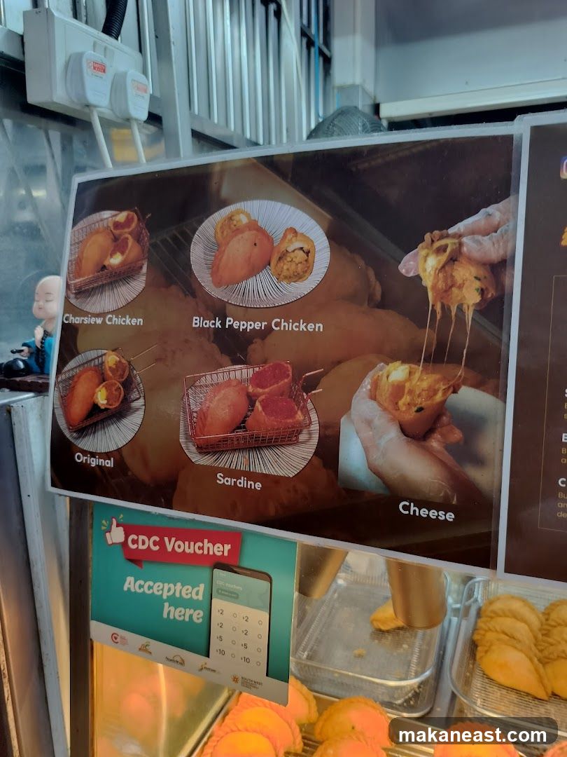 Fried Pastries Display