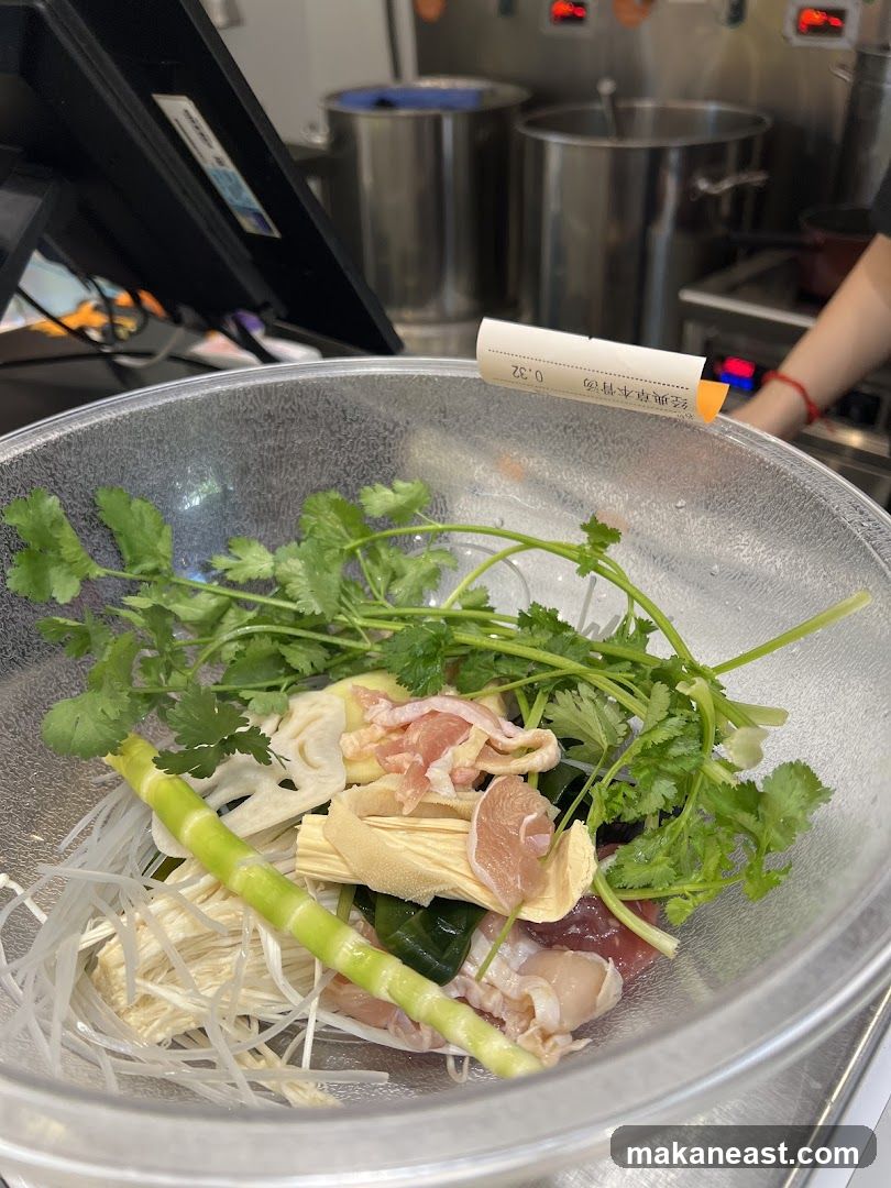 Ingredients in a bowl