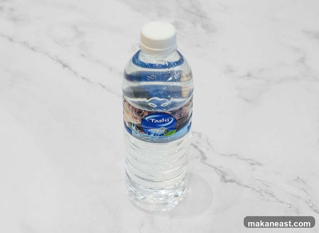 Bottle of Tashi Drinking Water