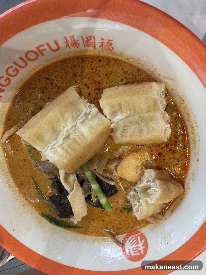 Curry Laksa with Fried Dough Sticks