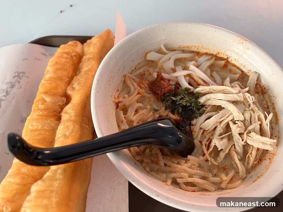 Laksa with Fried Dough Sticks