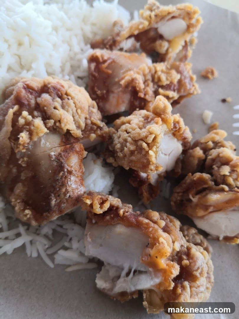 Fried Chicken and Rice