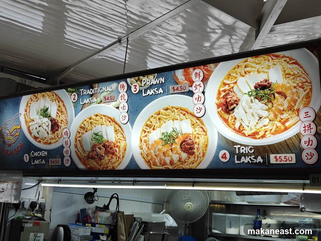 Laksa Menu