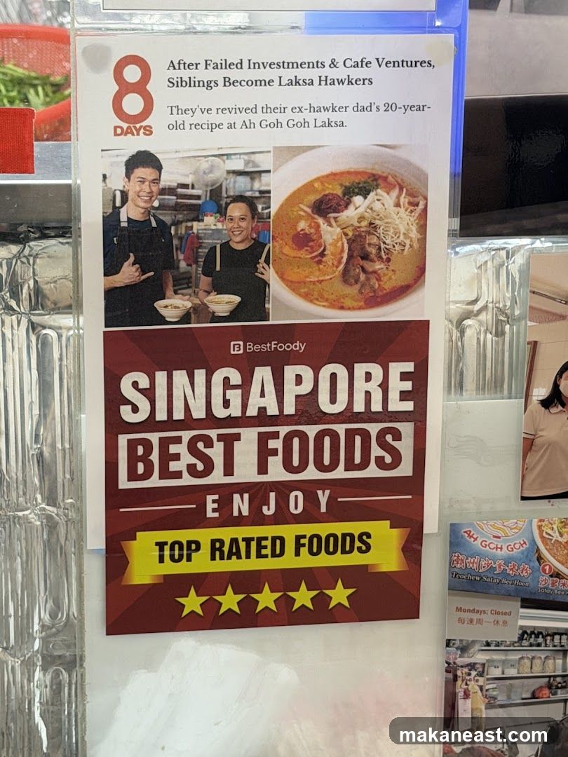 Singapore Best Foods Advertisement