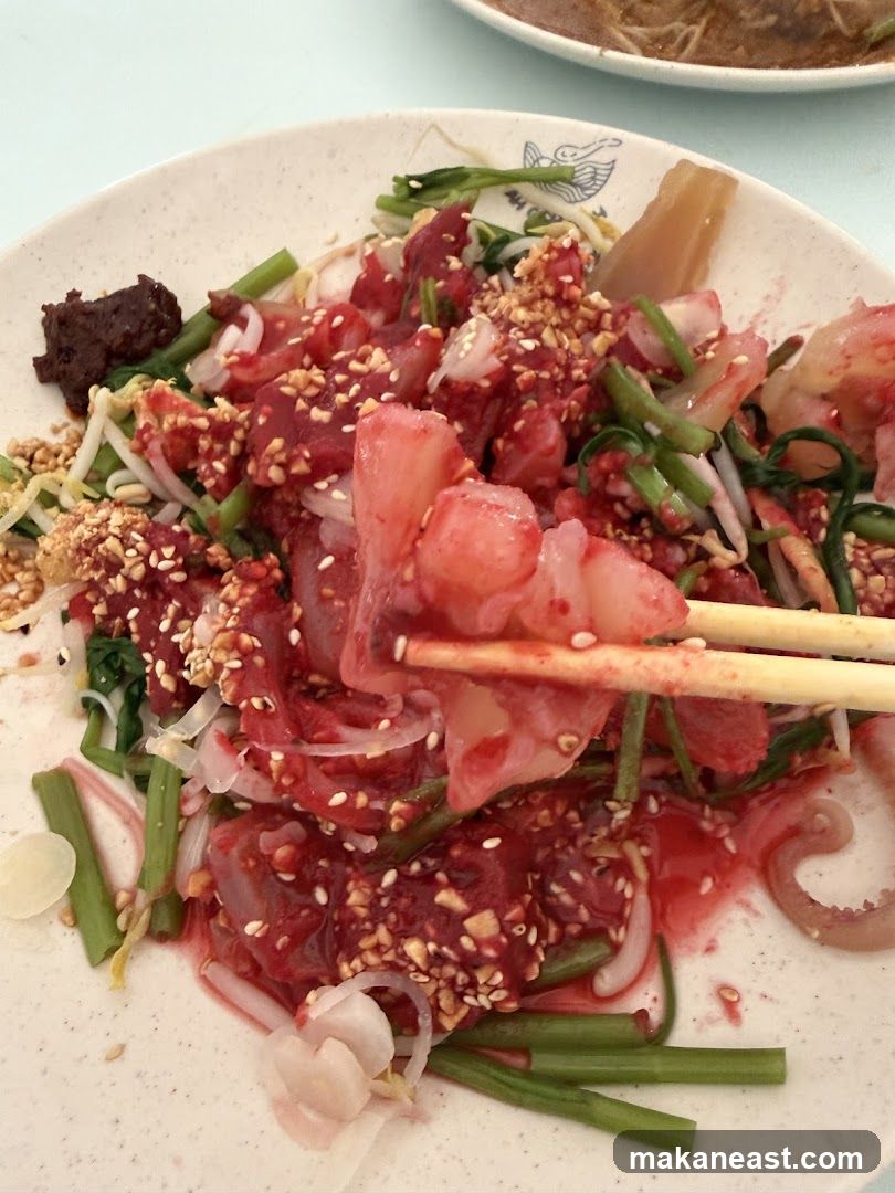 Raw Fish Salad