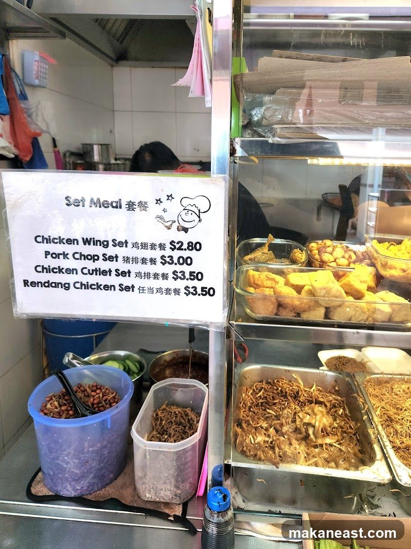 Food Stall Menu