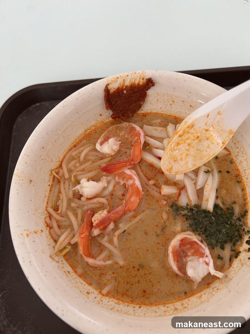 Laksa with Shrimp