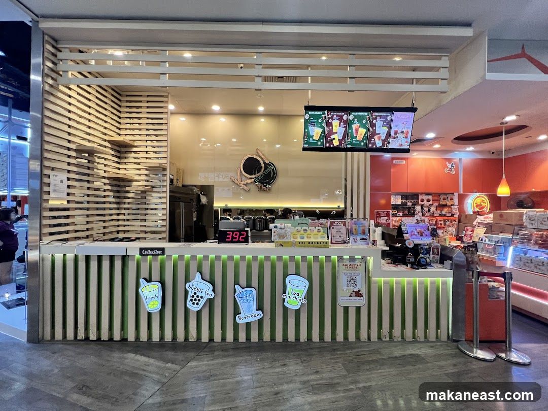 Bubble Tea Shop Counter