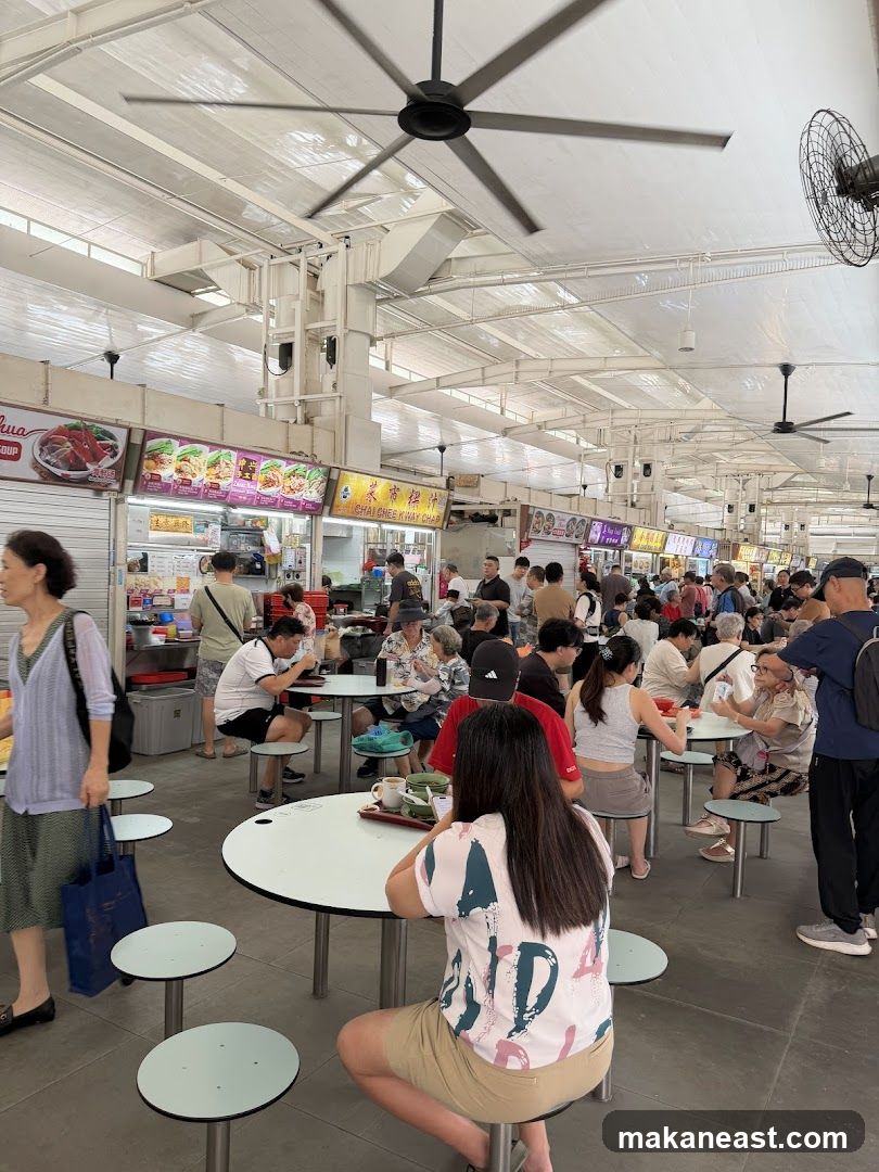 Hawker Centre Dining Area