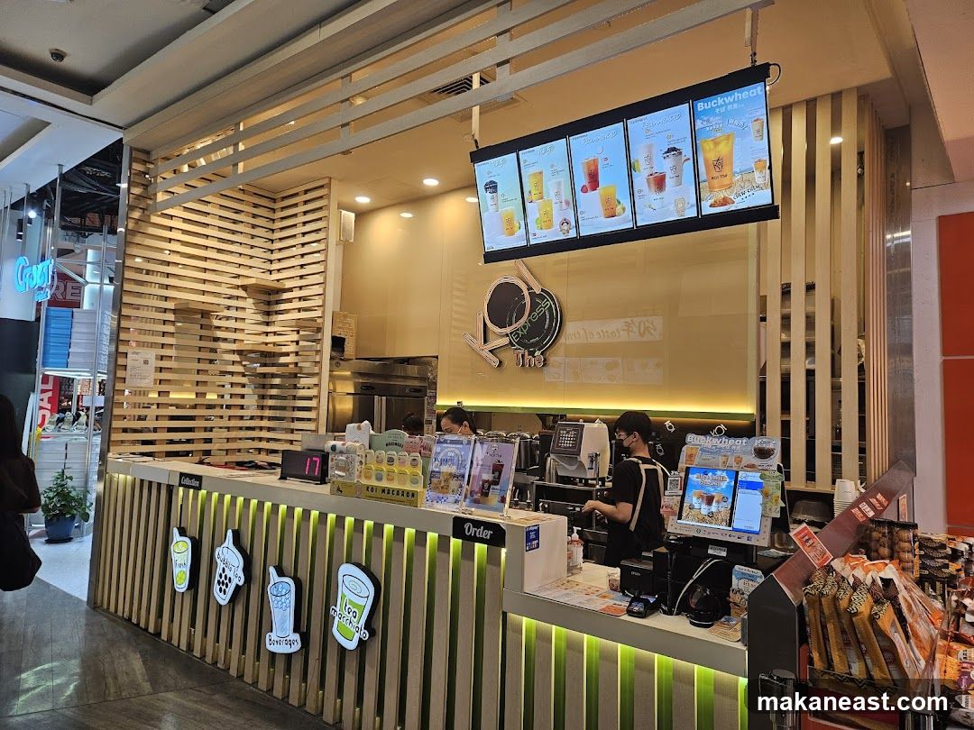 Bubble Tea Shop Counter
