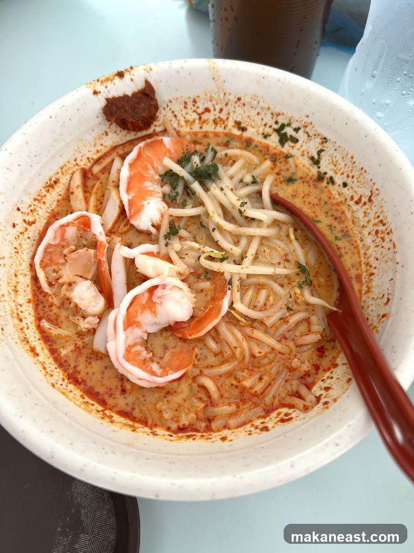 Laksa with Shrimp