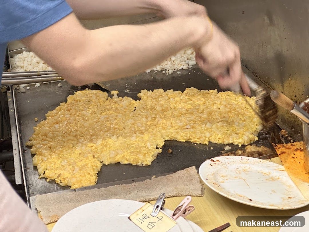 Cooking on a Griddle