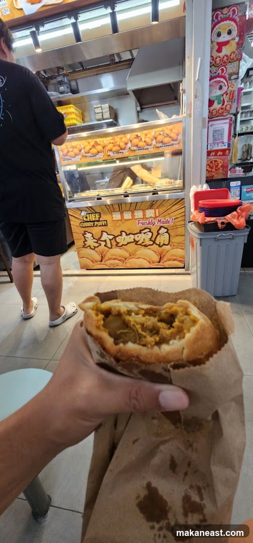 Chef curry puff