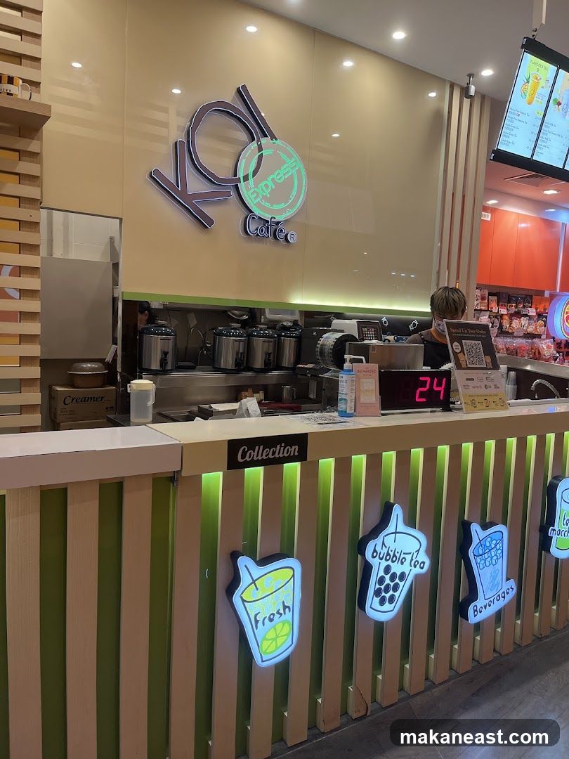 Koi Express Cafe Counter