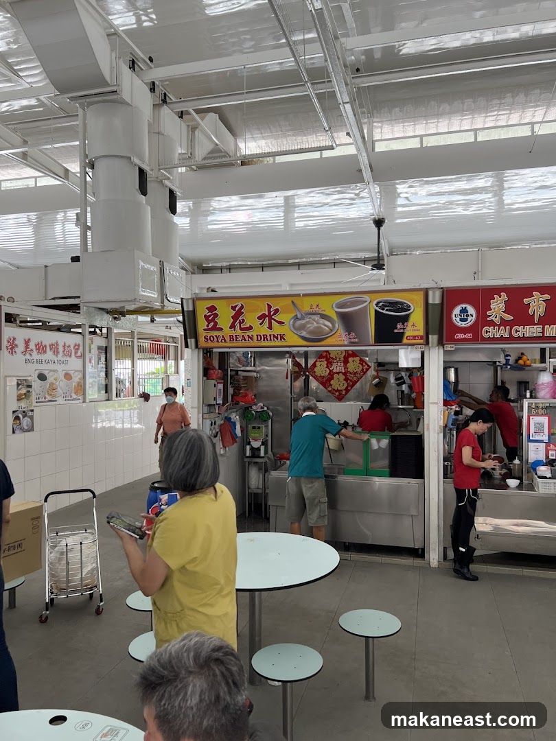 Food Stalls in a Market