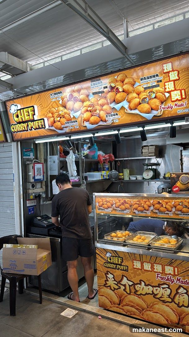 Chef curry puff
