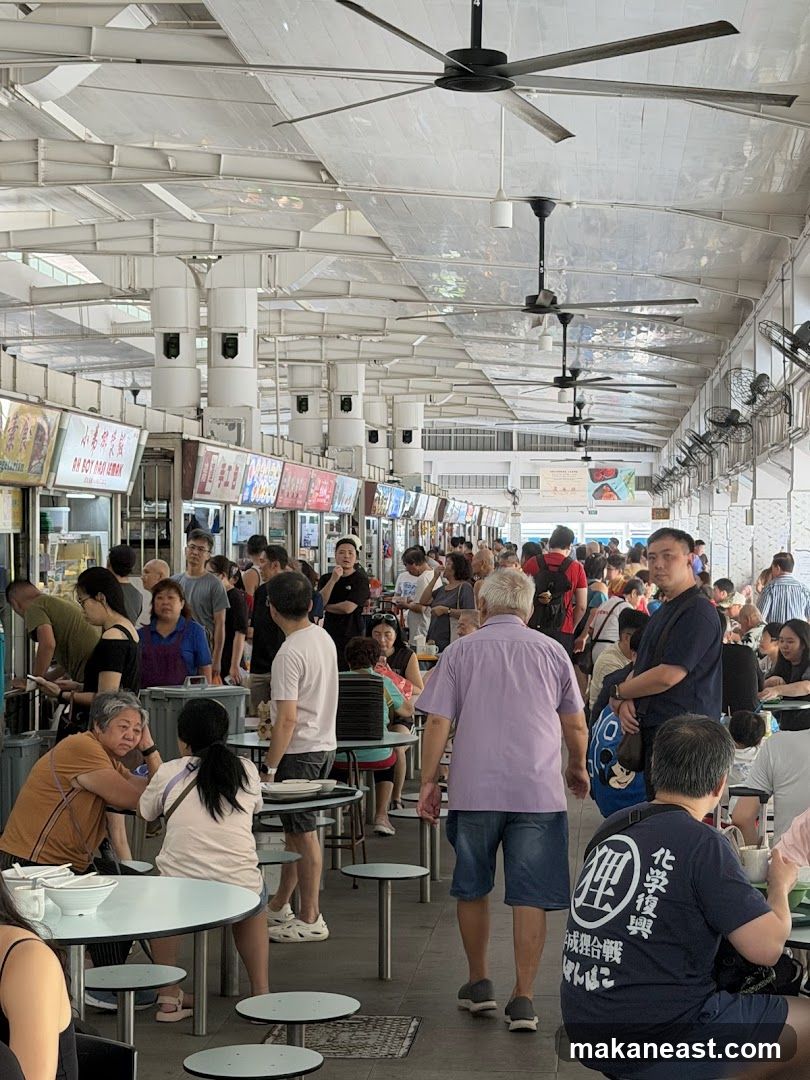 Busy Food Court