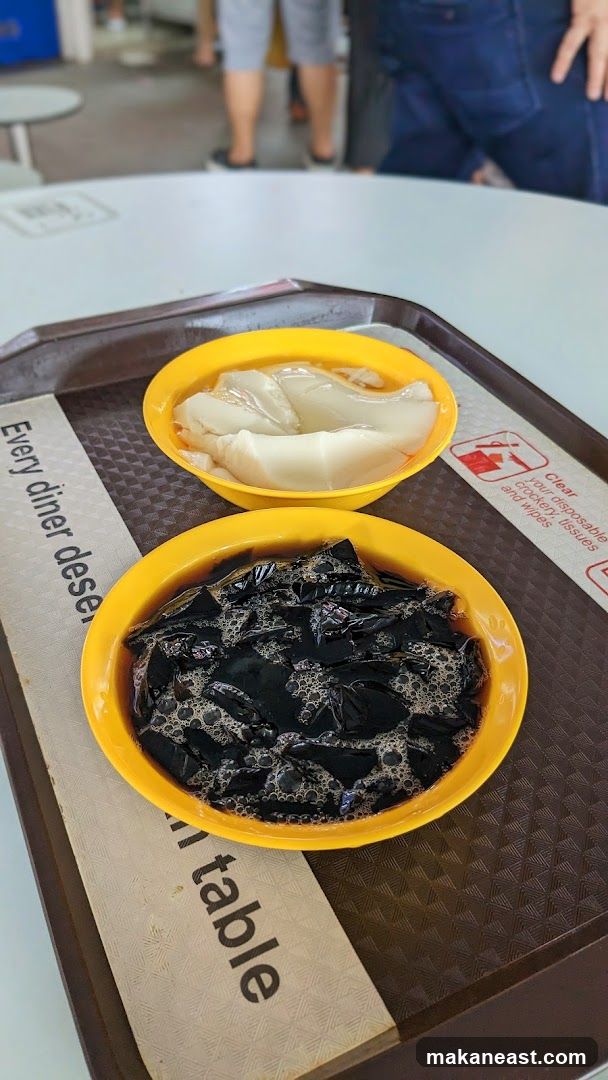 Desserts on a Tray