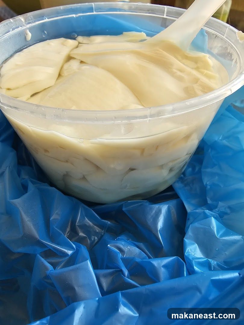 Tofu Pudding in a Container