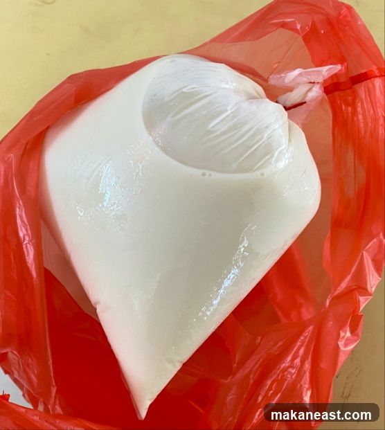 Bag of White Liquid