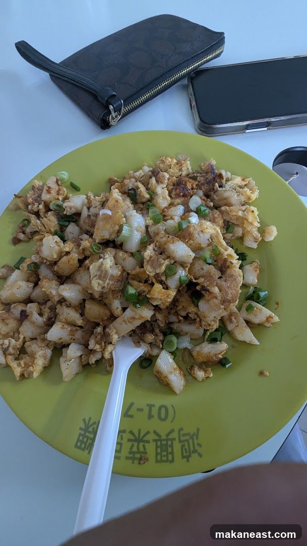 Fried Carrot Cake