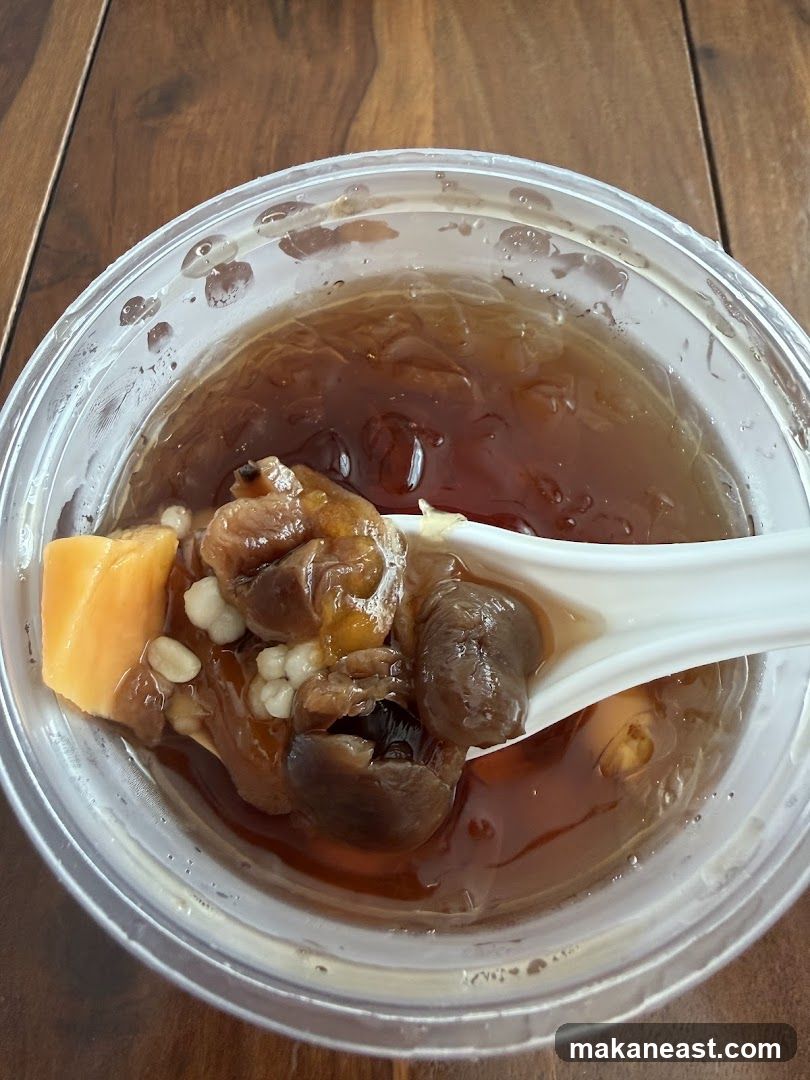Dessert with Fruit and Nuts