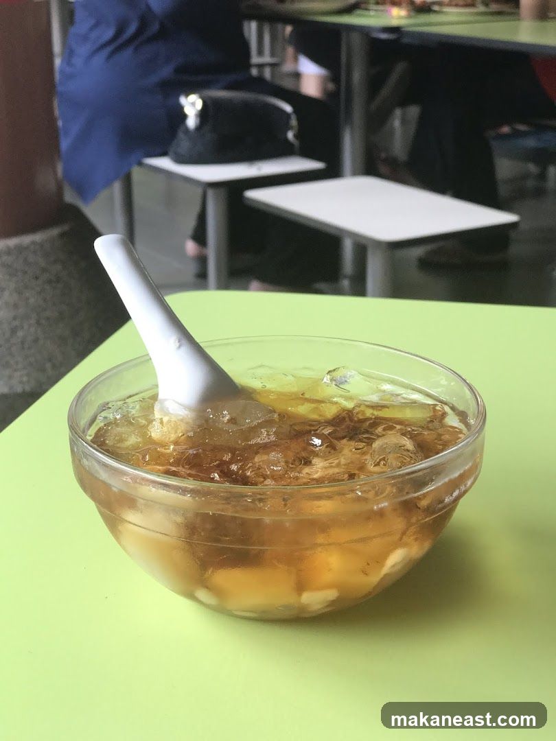 Dessert Drink with Ice