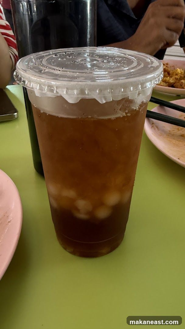 Iced Tea with Boba