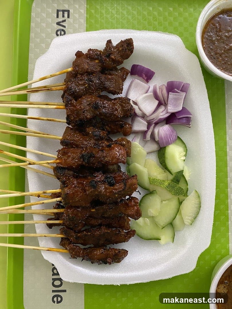 Satay Skewers with Accompaniments