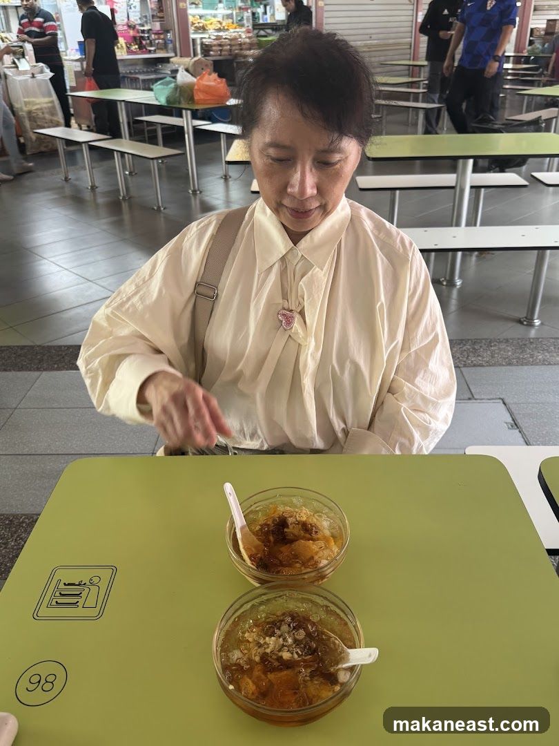 Woman at Food Stall
