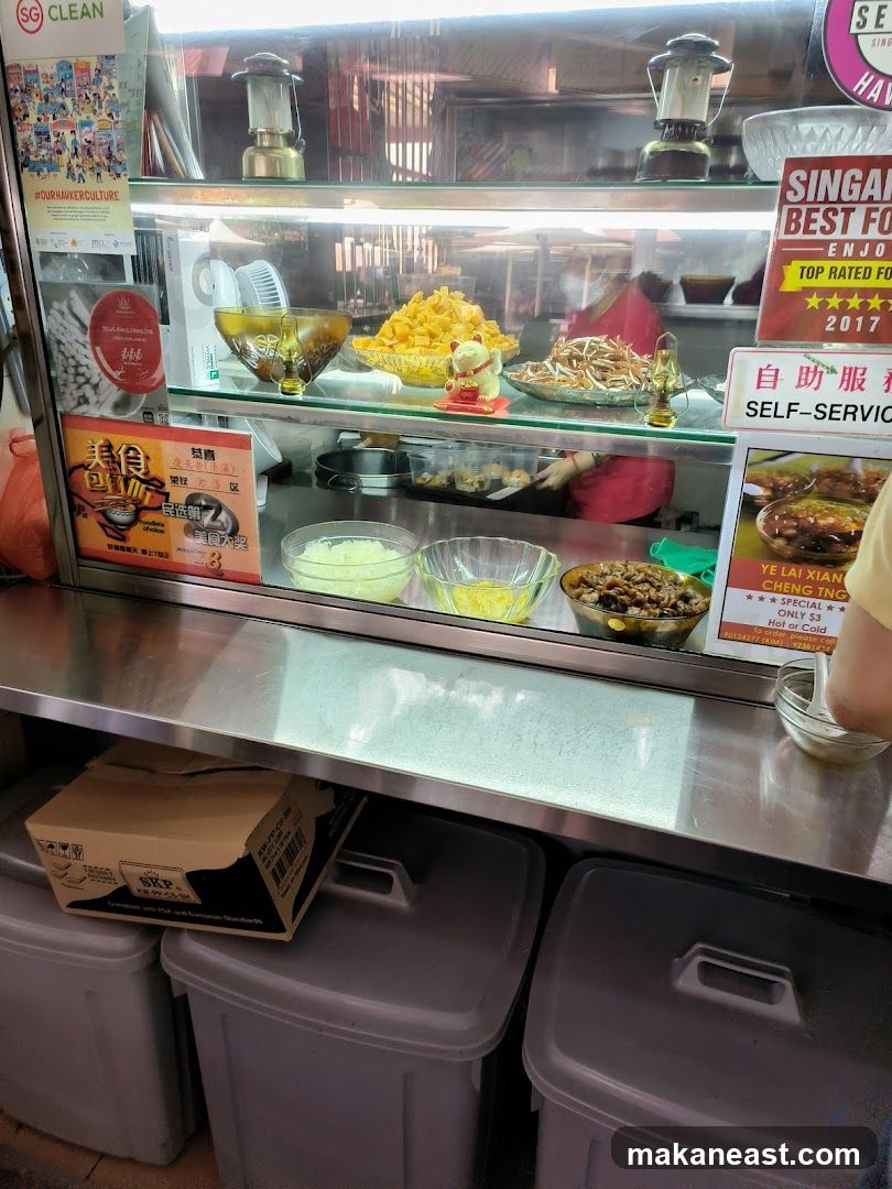 Food Stall Display