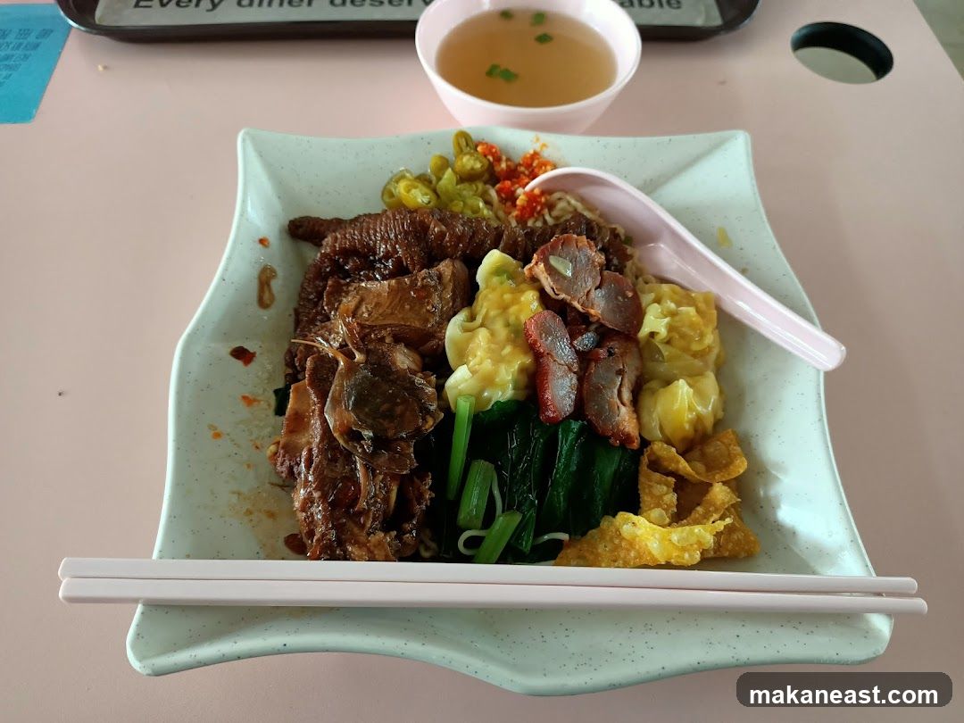 Yummy Sarawak Kolo Mee 砂勞越哥撈麵
