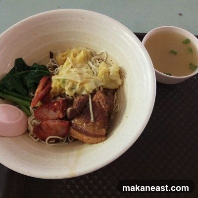 Noodles with Char Siu and Wontons