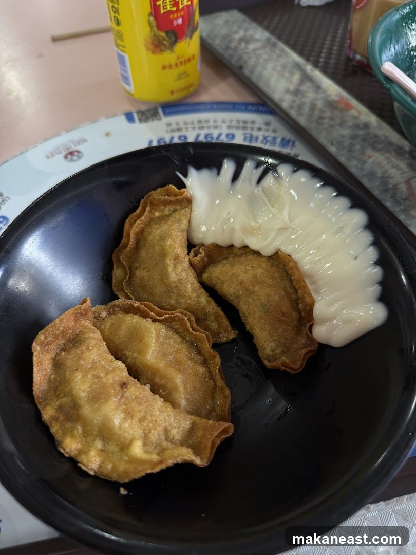 Fried Dumplings with Sauce