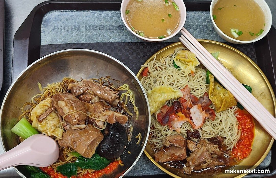 Noodles with Meat and Soup