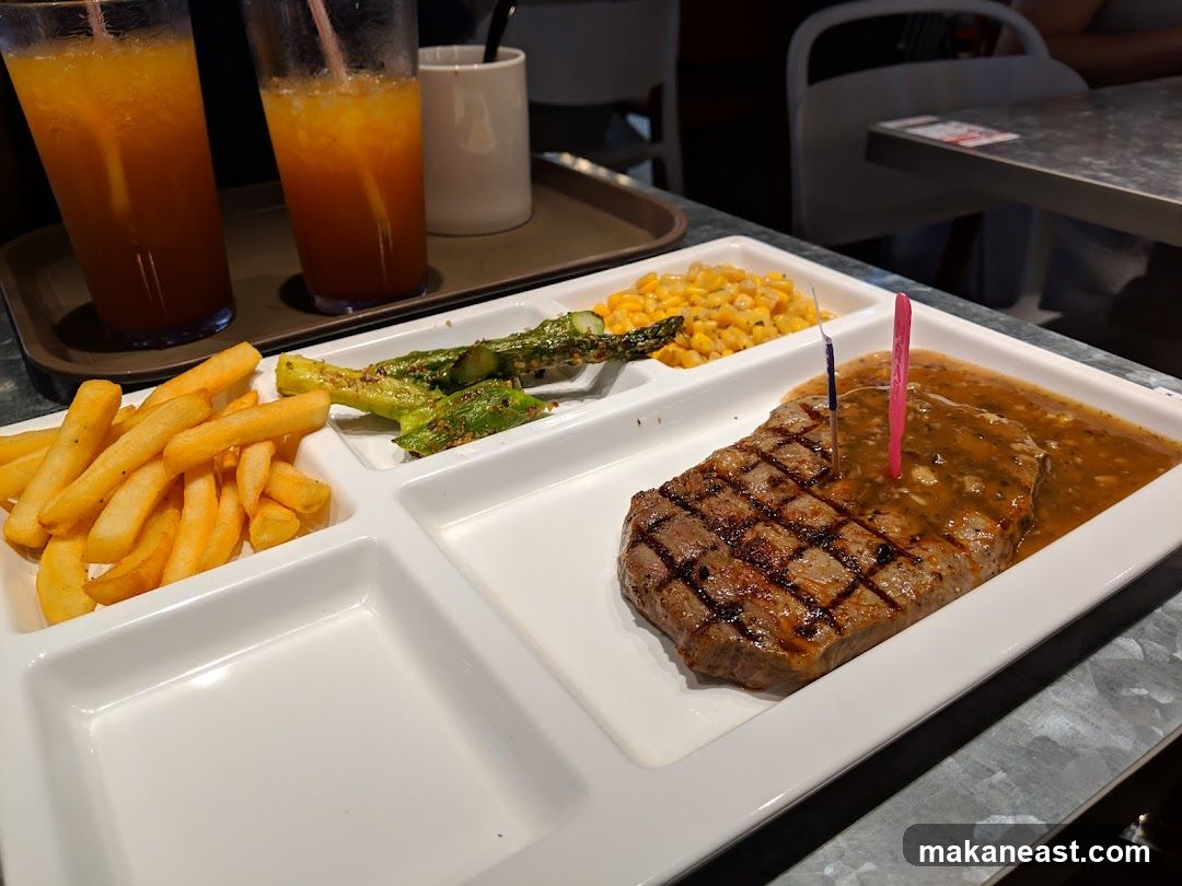 Steak Dinner with Sides
