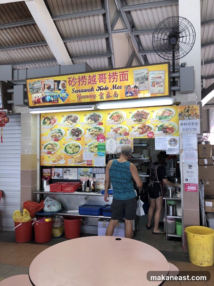 Sarawak Kolo Mee Stall