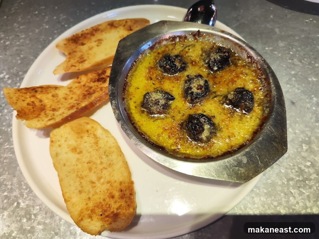 Escargots with Bread