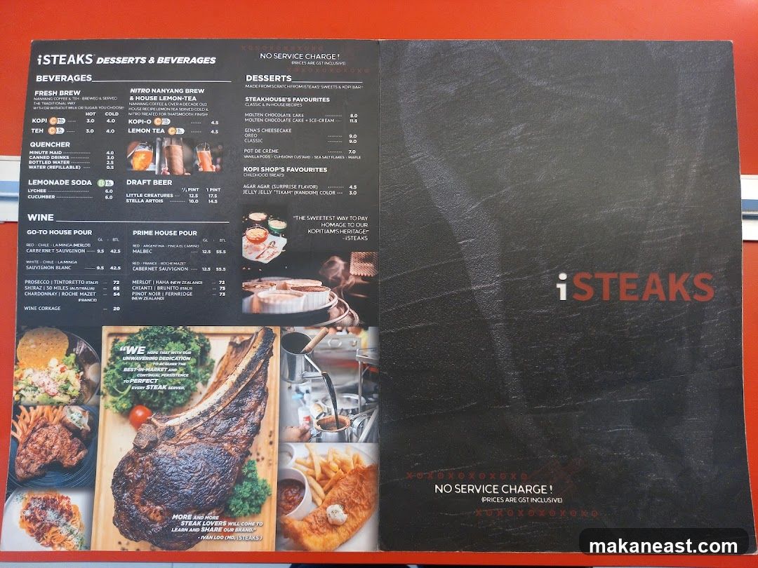 iSTEAKS DESSERTS & BEVERAGES